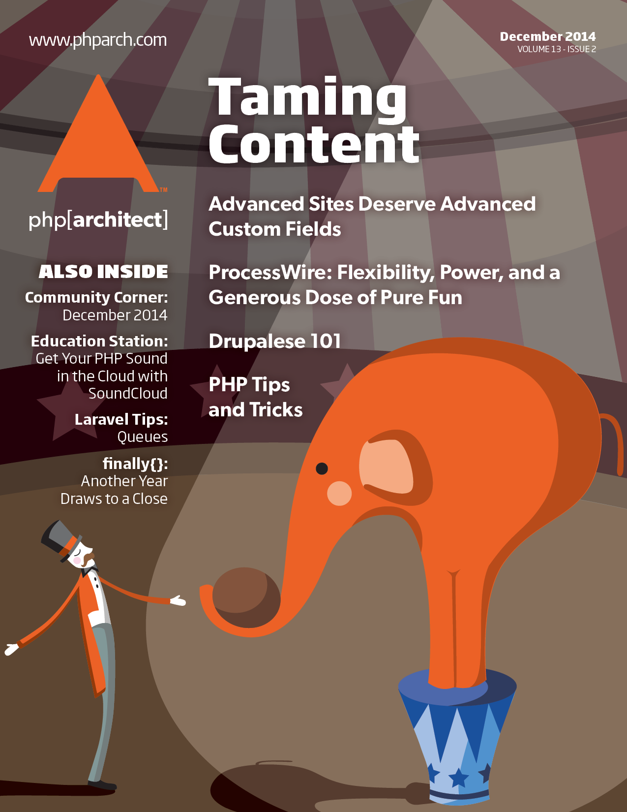 December 2014 php[architect] magazine launched