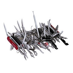 PHP is not a Swiss Army Knife, quit calling it that.