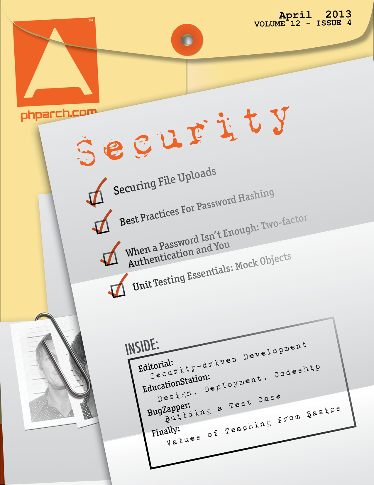 php|architect April issue – Security