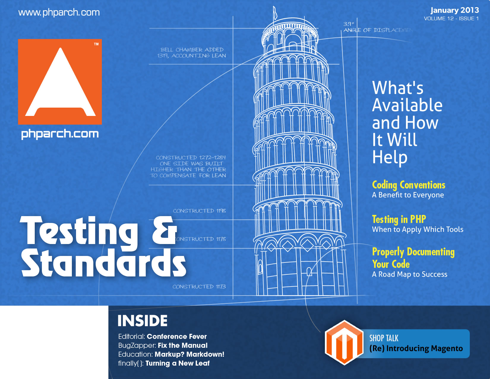 php|architect January Issue - Standards and Testing