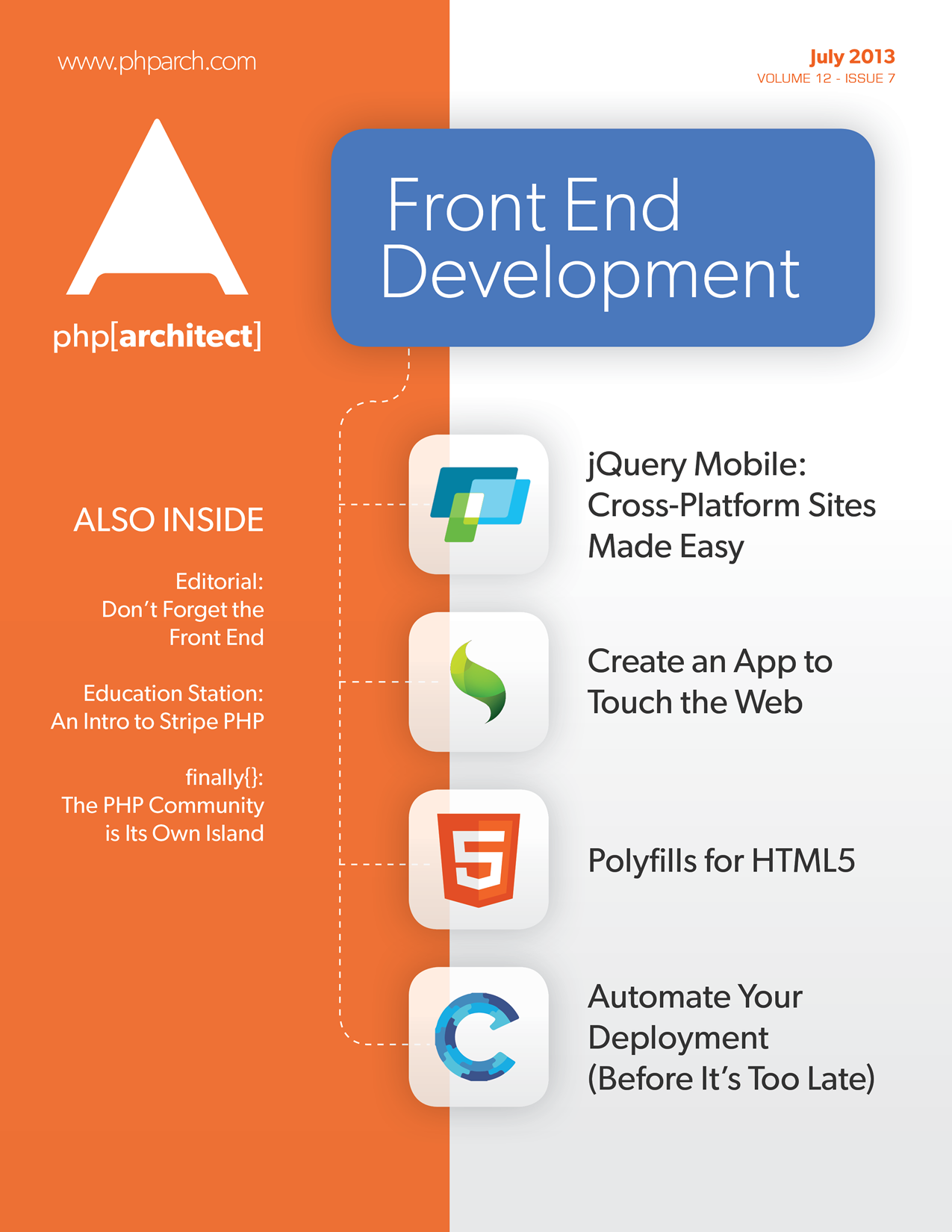 php[architect] Magazine July 2013 – Front End Development